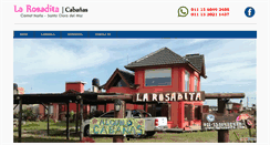 Desktop Screenshot of larosadita.com